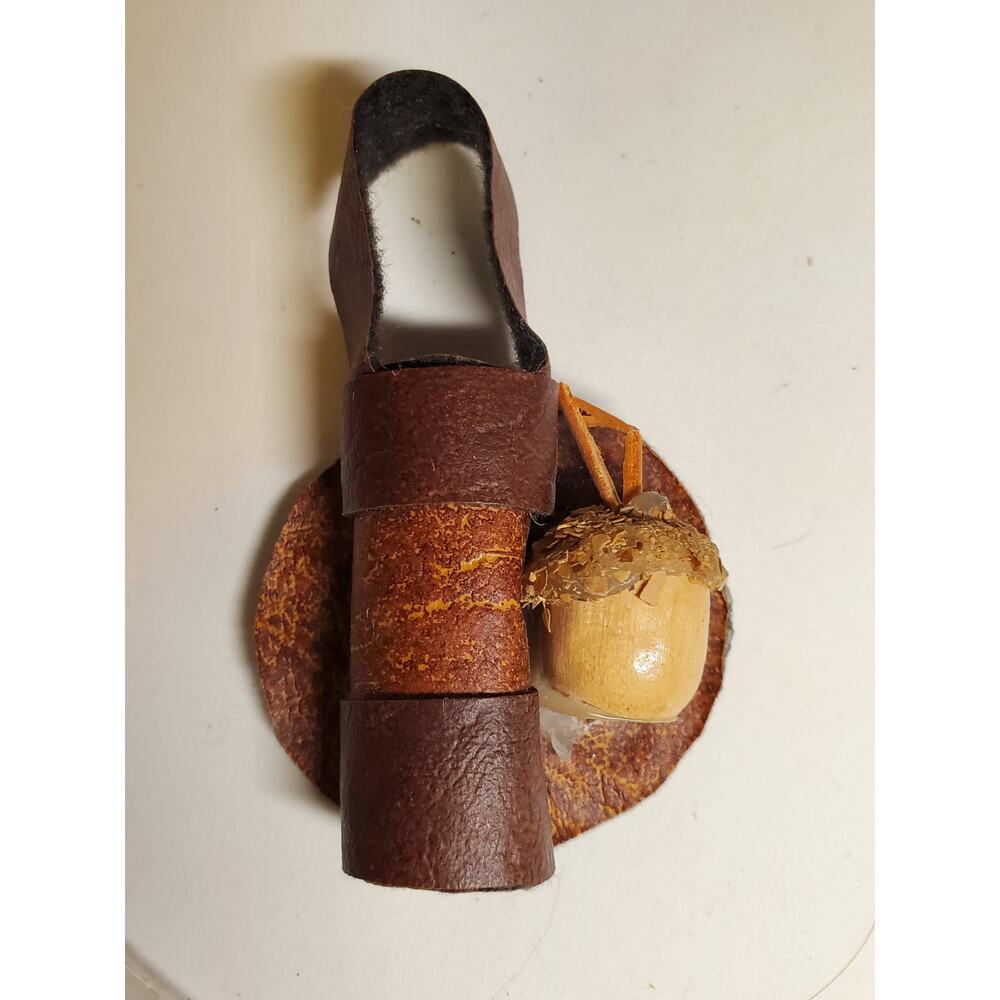 Fabric Water Jug and Holder Figurine - 3"